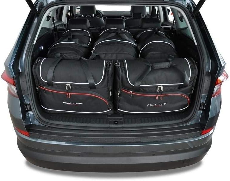 KJUST Dedizierte Kofferraumtaschen 5 stk kompatibel mit SKODA KODIAQ I 2017+