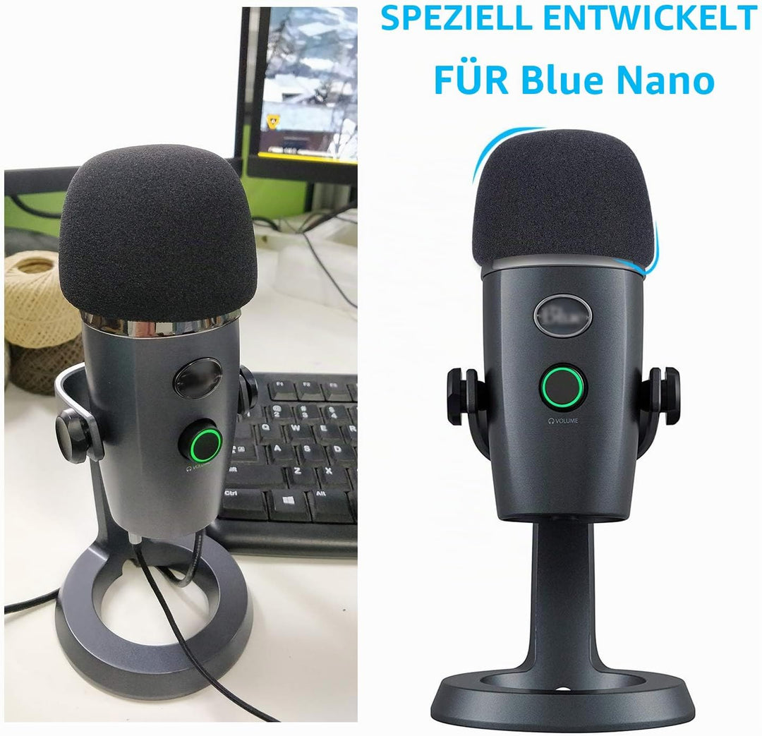 Blue Yeti Nano Arm mit Pop Filter - Mikrofon Arm mit Popschutz für Blue Yeti Nano Mic von YOUSHARES