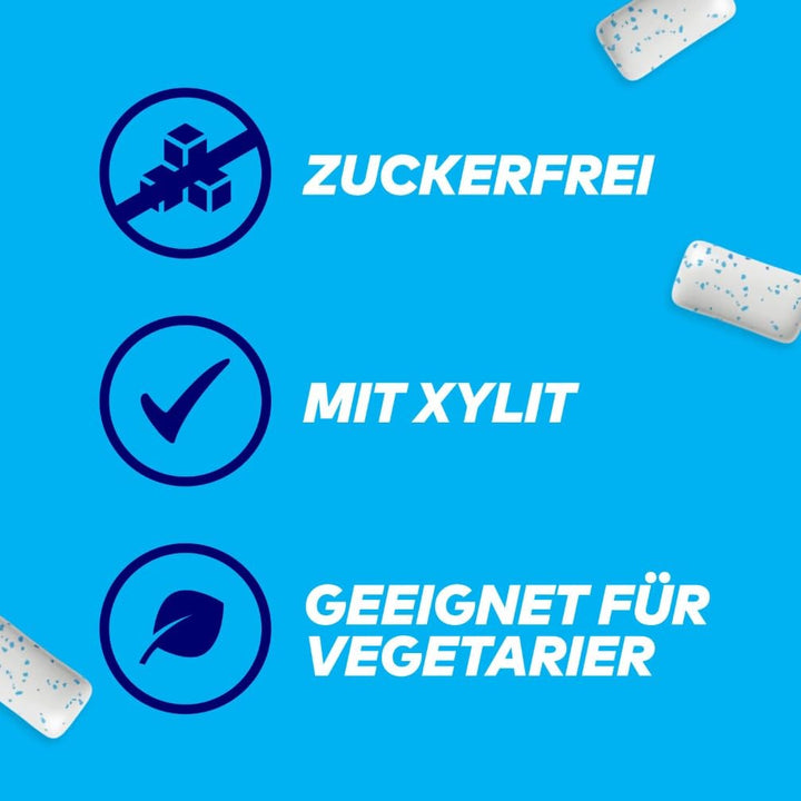 Extra Professional Fresh Erdbeere, Zuckerfreier Kaugummi, Multipack mit 30x10 Dragees, Für frischen