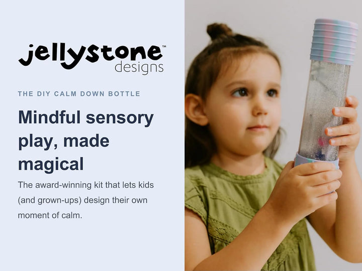 Jellystone Designs Nachfüllbare Flasche zur Beruhigung zu Weihnachten – entspannendes Fidget-Achtsam