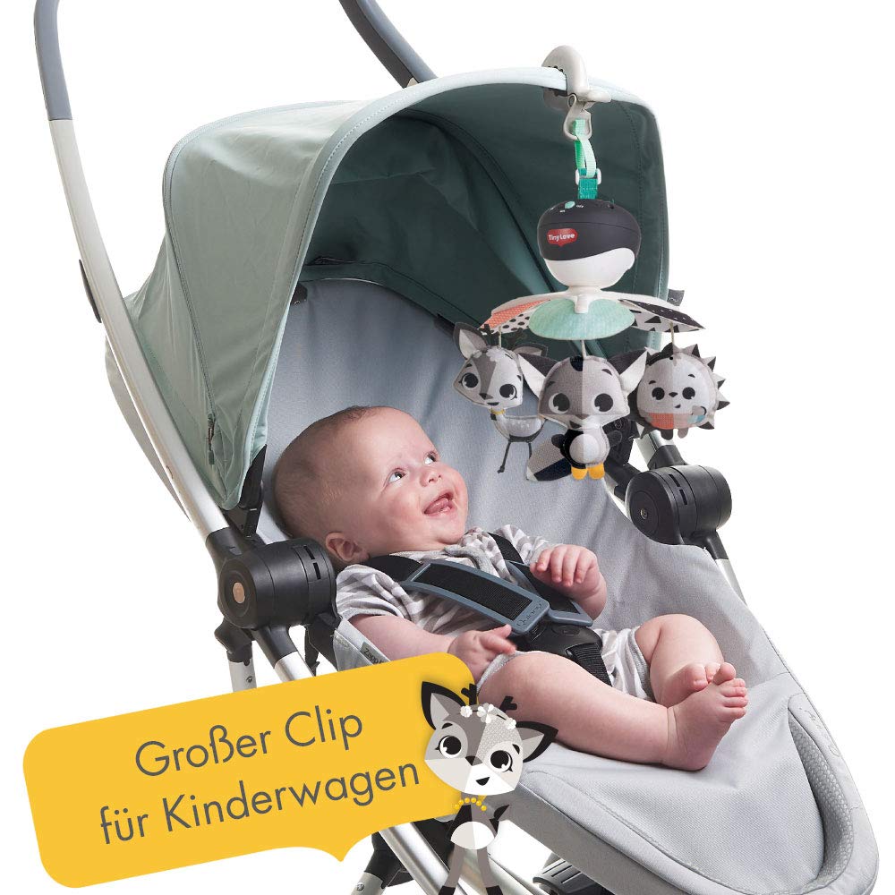 Tiny Love Take Along Mobile, 3-in-1 Musik Mobile Baby Elektrisch, 0+ Monate, Mobile Babybett, Mobile