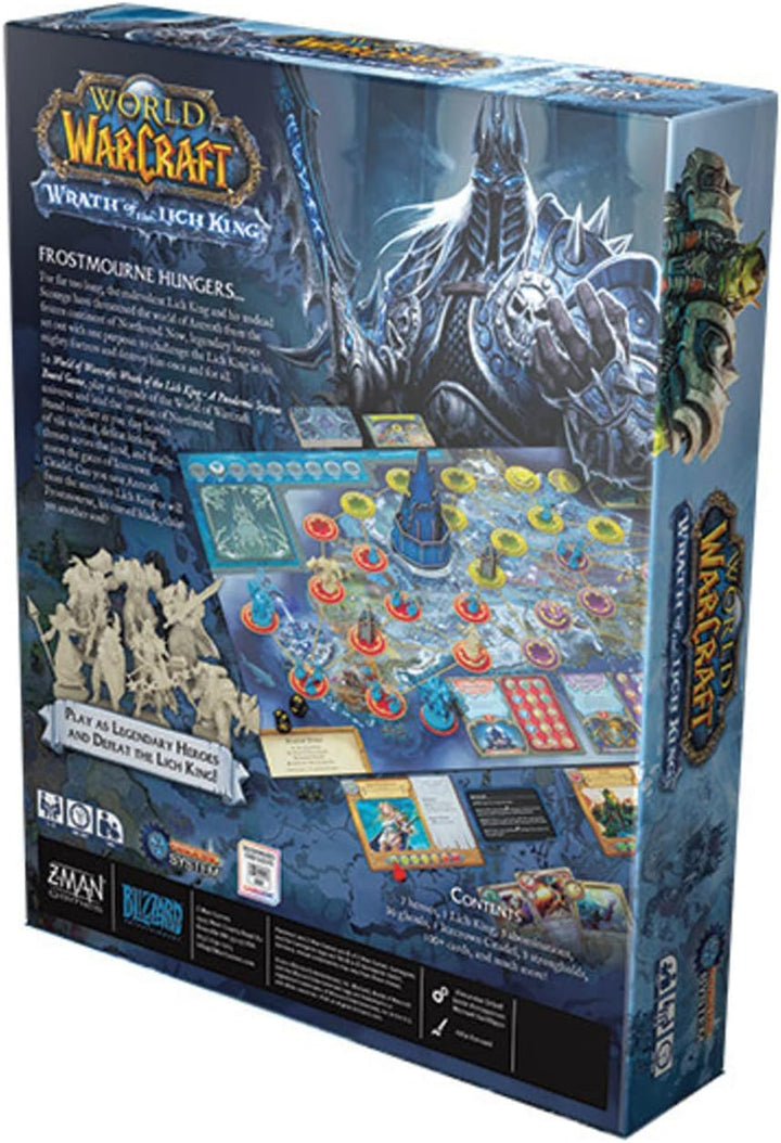 Z-Man Games , Pandemic: Wrath of the Lich King , Board Game , Ages 14+ , 1 to 5 Players , 45-60 Minu