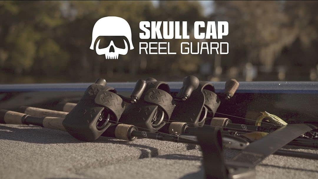 SKULL CAP - Skull Cap – Low-Profile-Baitcast-Rollenabdeckung – passend für die meisten Rechts- und L