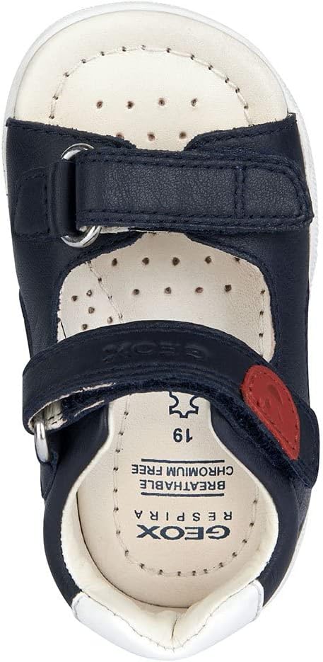 Geox Jungen B Sandal Macchia BoySandal 18 EU Navy, 18 EU Navy