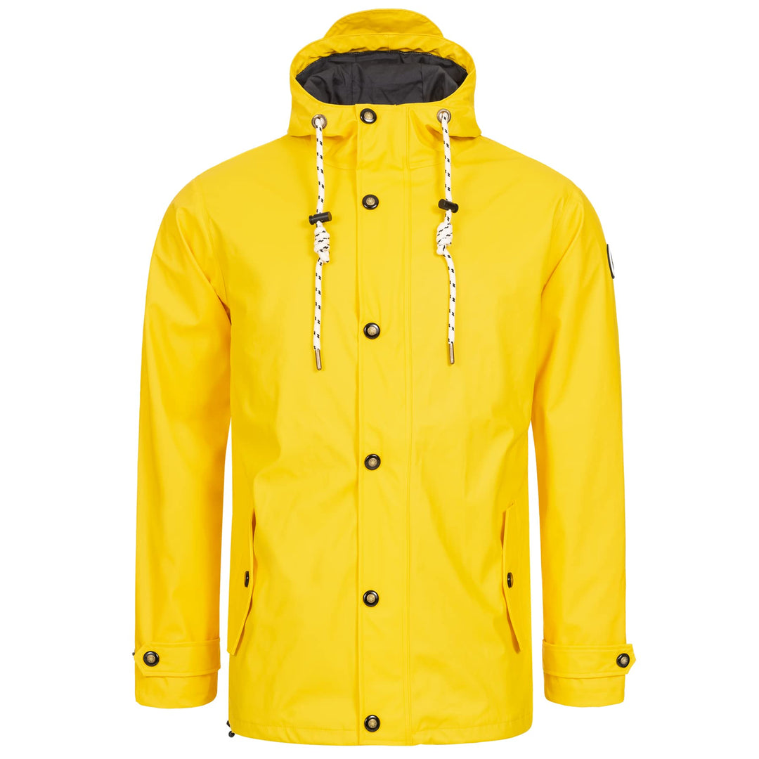 Herren Ankerglut Ankerglutreise Regenjacke, Gelb