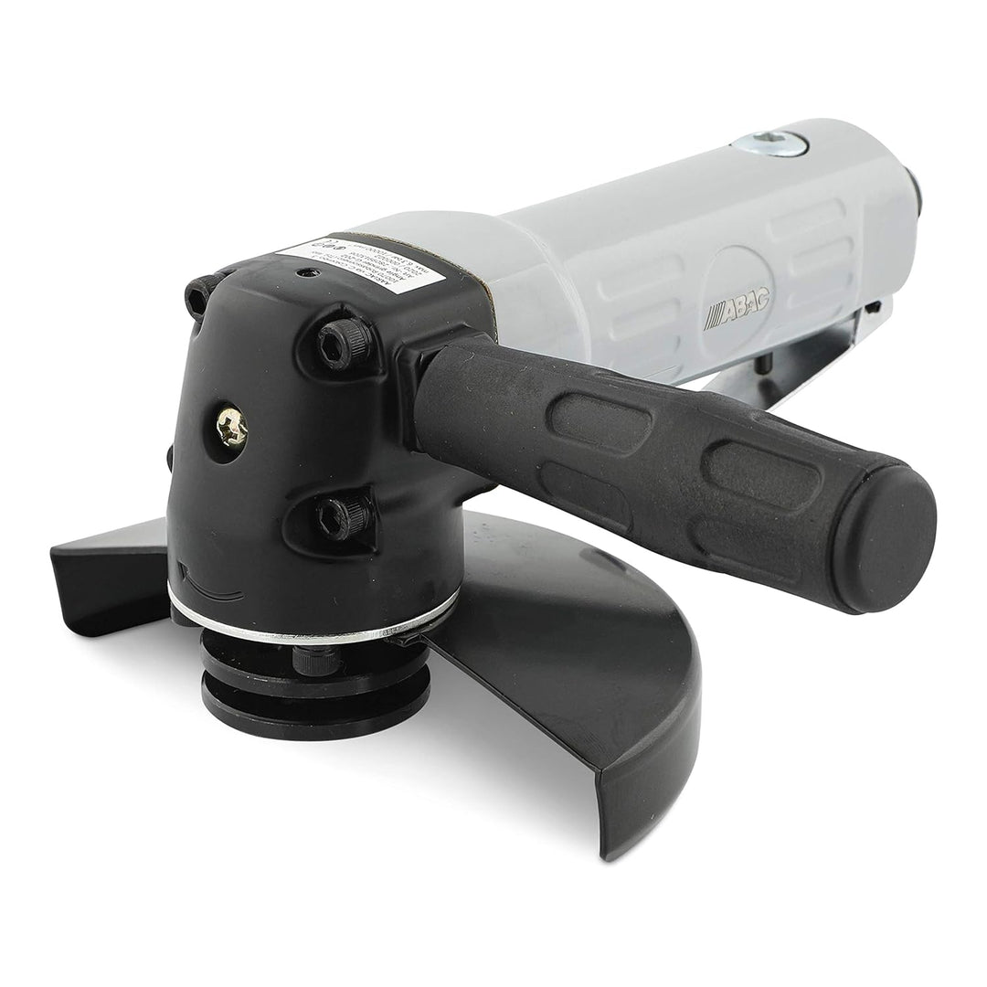 ABAC Druckluft-Winkelschleifer G-20, Schleifer für Scheiben ab 125 mm, 2 Schraubenschlüssel, inkl. S