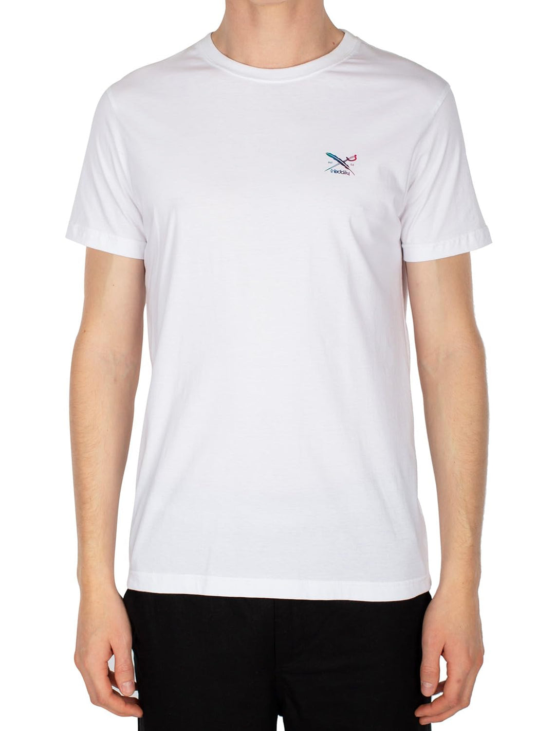 Iriedaily Iriedescent Flag T-Shirt Herren L Weiss, L Weiss