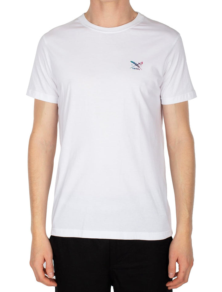 Iriedaily Iriedescent Flag T-Shirt Herren L Weiss, L Weiss