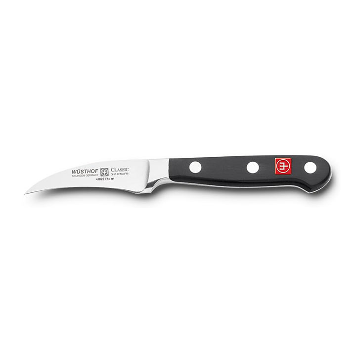 Wüsthof Tourniermesser, Classic (4062-7), 7 cm Klingenlänge, gebogene Klinge, geschmiedet, rostfreie