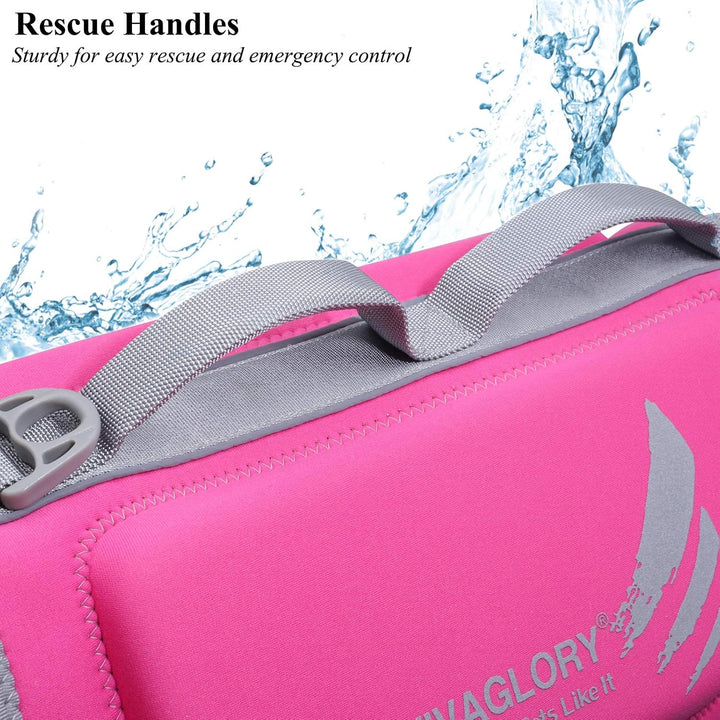VIVAGLORY High Buoyancy Schwimmweste Hund, Rettungsweste, Hundeschwimmweste für Bootfahren, Schwimmh