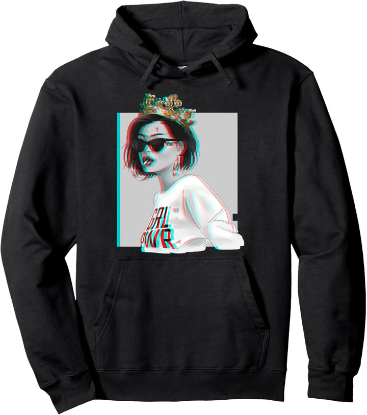 Gothic Emotionales Dream Aesthetic Girl Vaporwave Pullover Hoodie