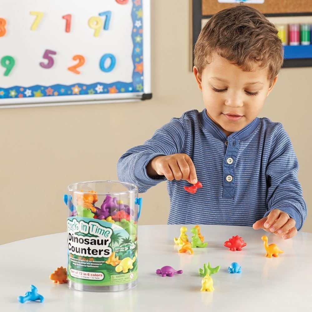 Learning Resources Spielfiguren Dinos (72 Stück)