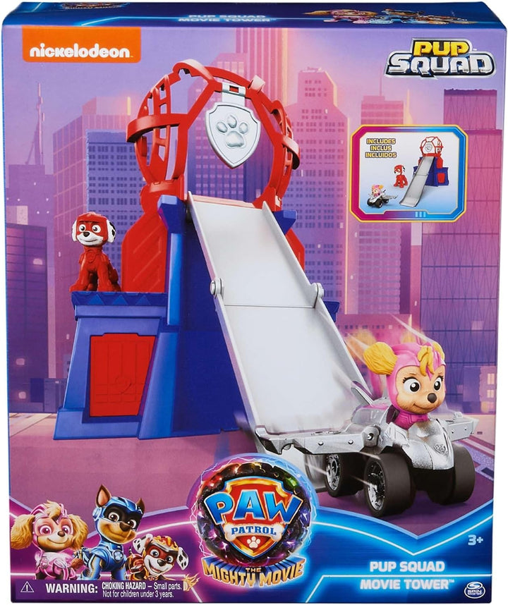 Spin Master Paw Patrol The Movie 2 Rettungsturm Set + Pup Squad Zubehör