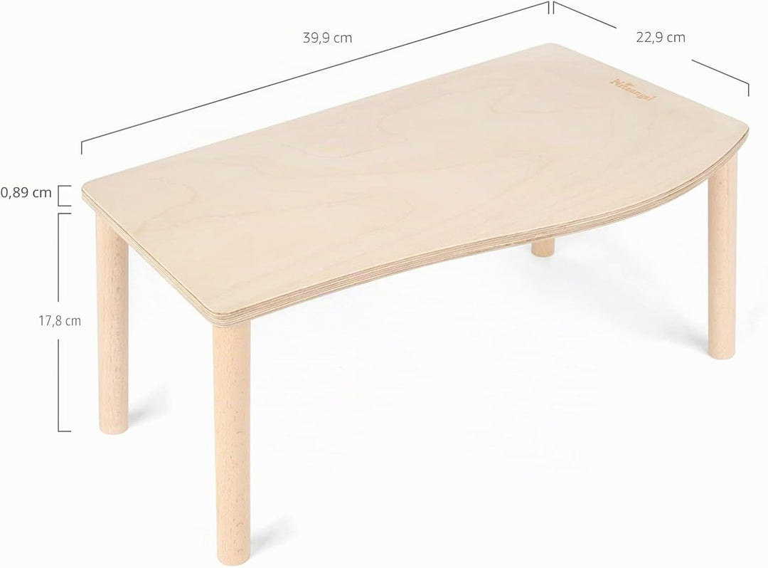 Niteangel Hamster Spielpodest aus Holz für Zwerghamster, Syrische Hamster, Gerbils, Mäuse, Degus ode