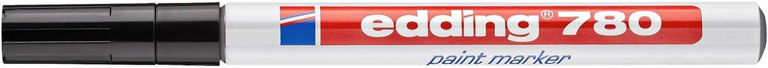 Edding 780 weiss Paint Marker – Marker, Malerei (weiss, Mehrfarbig, 0,8 mm)