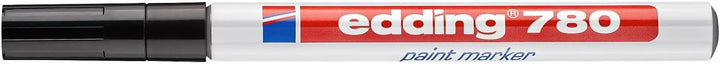 Edding 780 weiss Paint Marker – Marker, Malerei (weiss, Mehrfarbig, 0,8 mm)