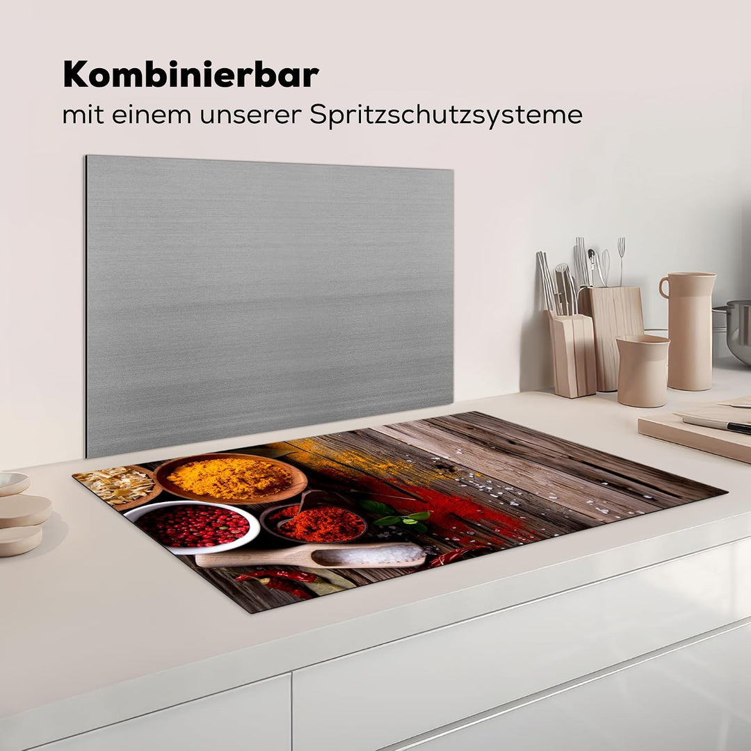 KitchenYeah© Herdabdeckplatte Einteilig Induktionsmatte Küche Abdeckung Ceranfeld Herd Abdeckplatte