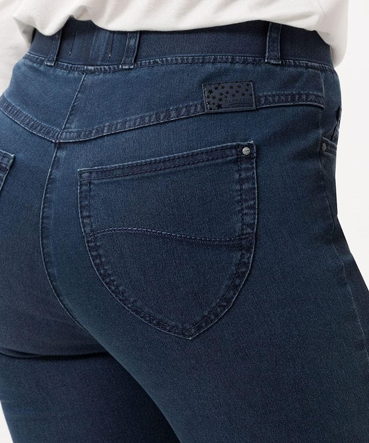 Raphaela by Brax Damen Jeans Style Lavina Rundum Schlupf Denim Super Slim 29W / 32L Dark Blue, 29W /
