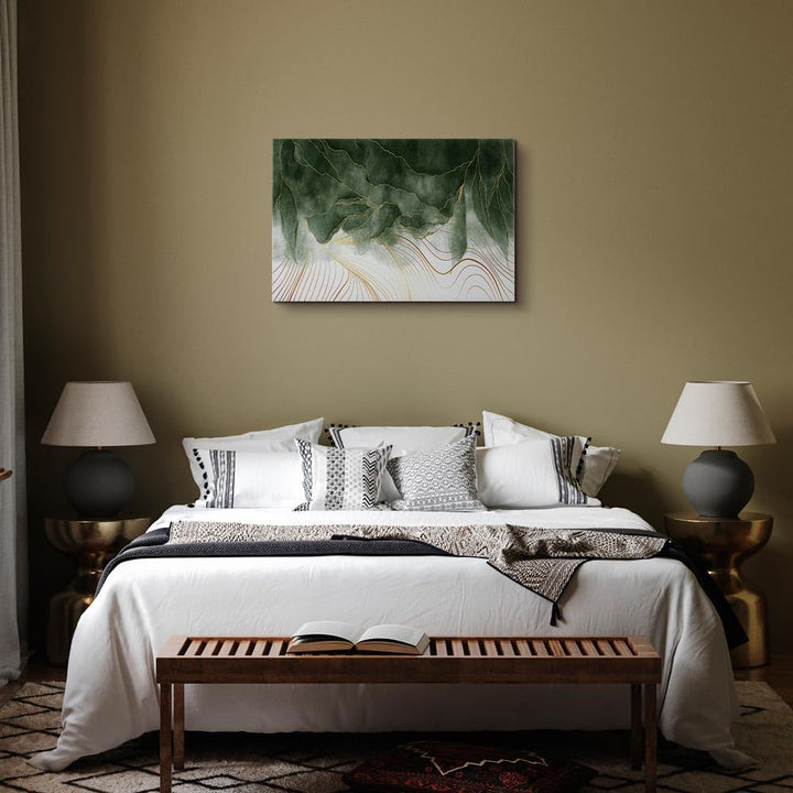 murando - Bilder Abstrakt 120x80 cm Leinwandbild 1 tlg Kunstdruck modern Wanbilder XXL Wanddekoratio