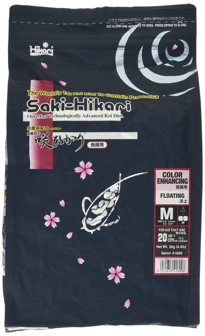 Saki Hikari Koifutter Color Diet Floating M 2 kg