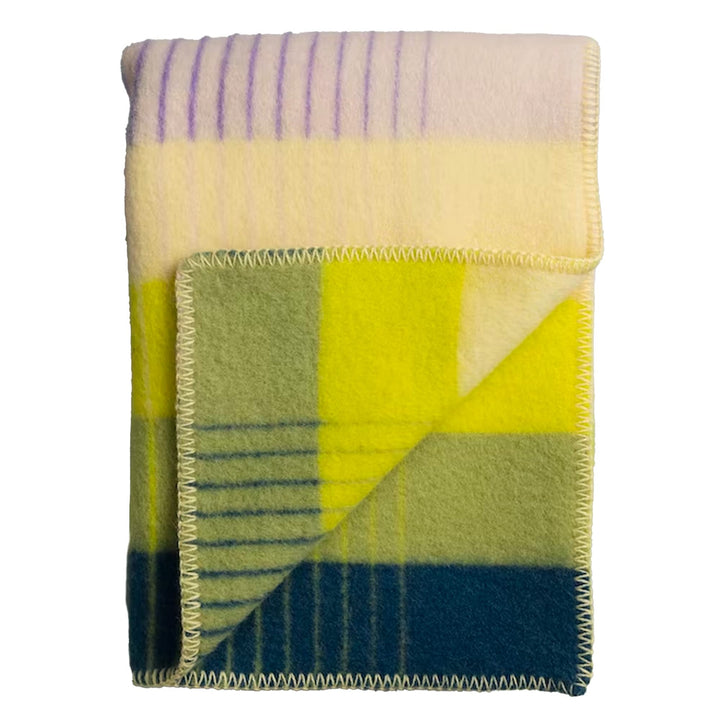 RØROS TWEED - Asmund Gradient - Wolldecke aus norwegischer Lammwolle - Design von Kristine Five Melv