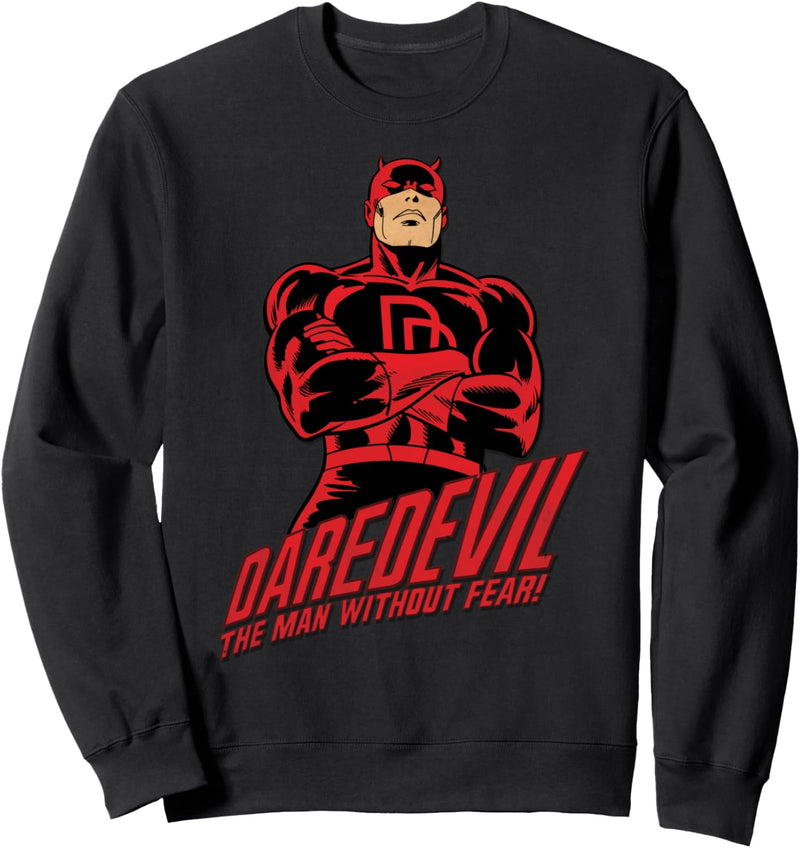 Marvel Daredevil Superhero Man Without Fear Sweatshirt