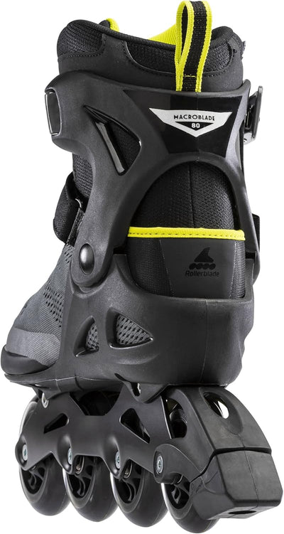 Rollerblade Herren Macroblade 80 45.5 black-lime (07100600-1A1), 45.5 black-lime (07100600-1A1)