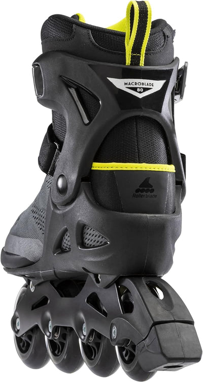 Rollerblade Macroblade 80 Inlineskate Black/Lime 260