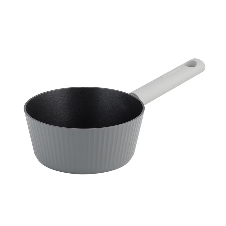 FLORINA Aluminium Kasserolle Serrano 18 cm I Kasserolle mit Soft-Touch-Griffen I Leichte und robuste