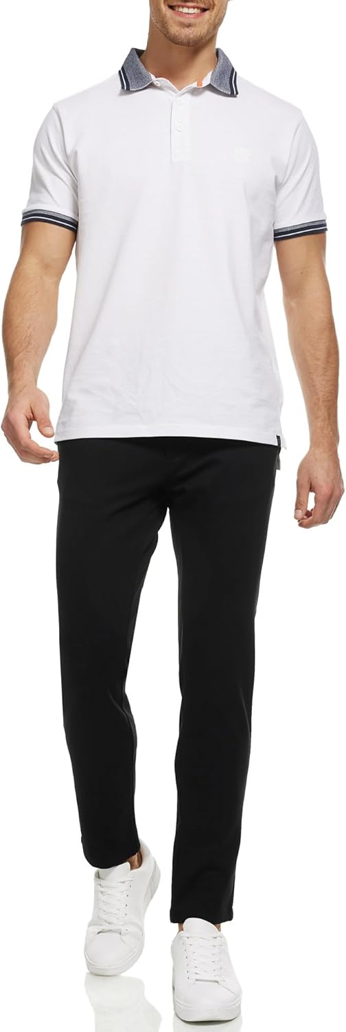 Indicode Herren Rodekro Performance Pants Herren | Chino Herrenhose Super Stretch Stoffhose 32W / 32