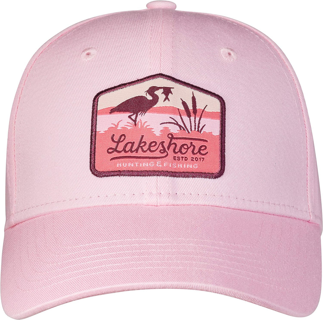 Lakeshore® Jagd Cap, Angel, Outdoor, 100% Baumwolle, Damen, Rosa