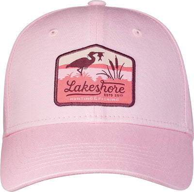 Lakeshore® Jagd Cap, Angel, Outdoor, 100% Baumwolle, Damen, Rosa