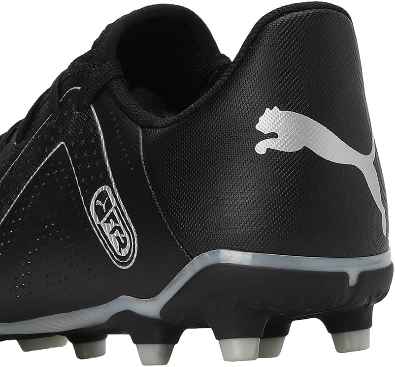 PUMA Herren Future Play Fg/Ag Fussballschuh 42.5 EU Puma Black Puma Silver, 42.5 EU Puma Black Puma