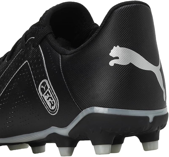 PUMA Herren Future Play Fg/Ag Fussballschuh 42.5 EU Puma Black Puma Silver, 42.5 EU Puma Black Puma