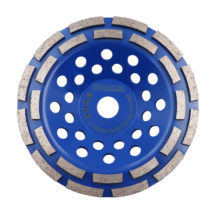Diamant Schleiftopf,HIGHDRIL 180MM Turbo Diamanttopfschleifer Schleifscheibe für Beton Mauerwerk Gra