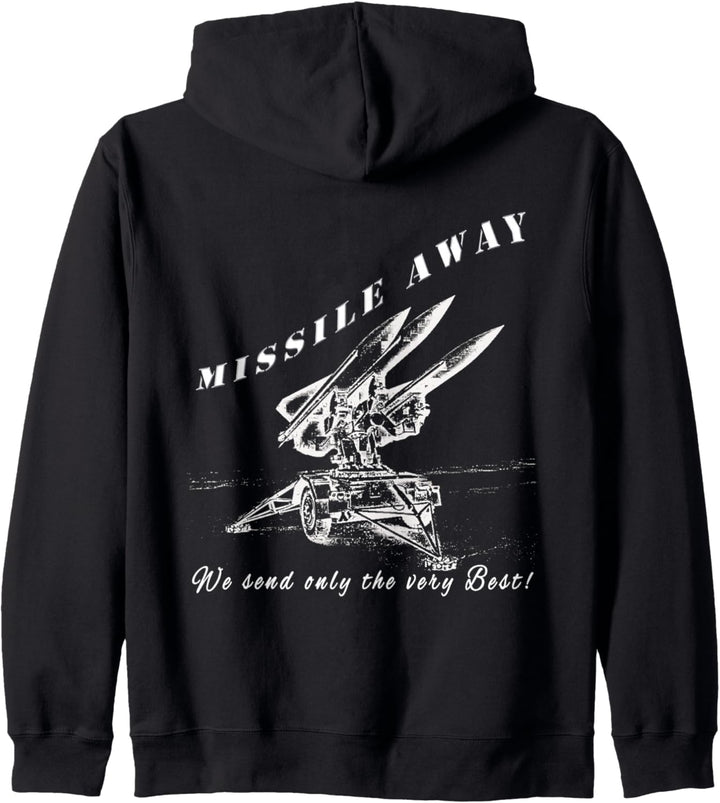 Missile Away Flugabwehr Raketensystem HAWK Patriot Roland Kapuzenjacke
