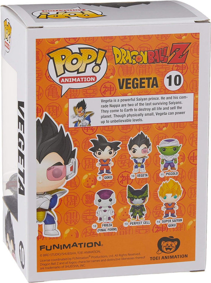Dragonball Z Metallic Vegeta POP! Figur 9 cm Exclusive