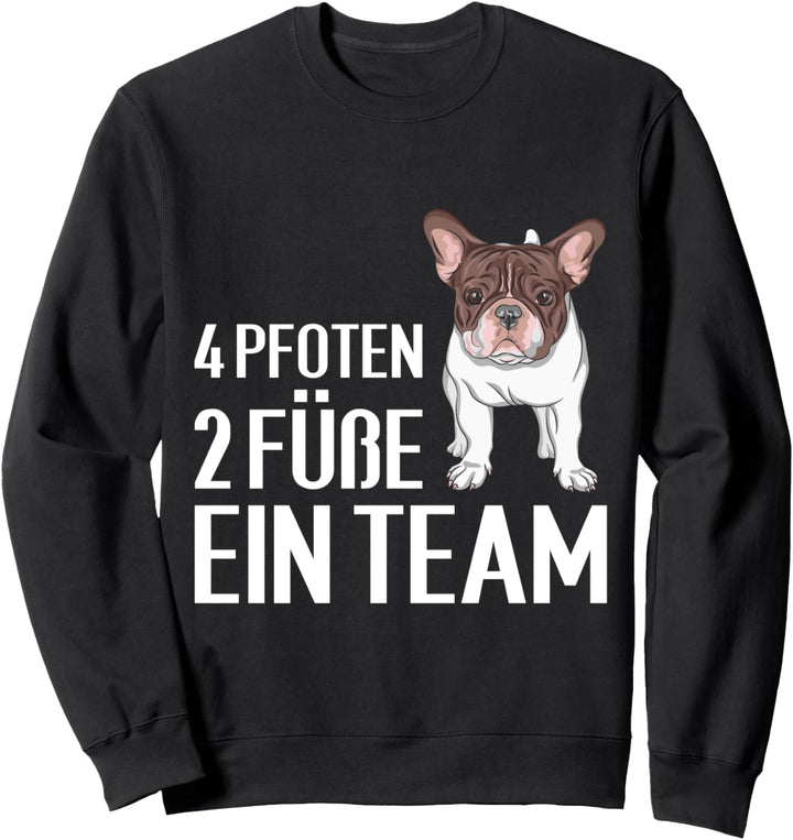 Hundebesitzer Geschenk Hunderasse Französische Bulldogge Sweatshirt