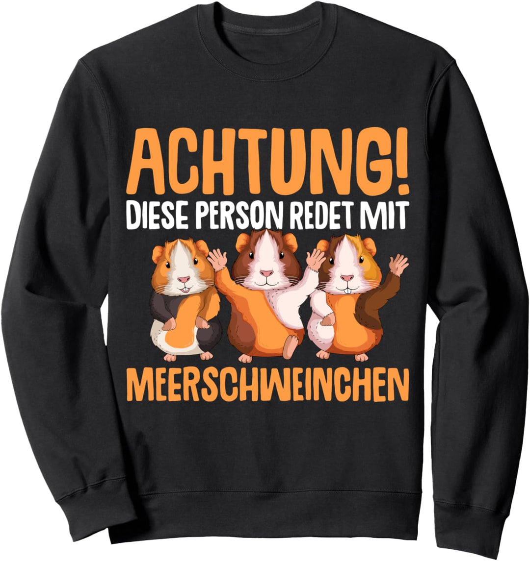 Meerschweinchen Kinder Mädchen Jungen Damen Sweatshirt