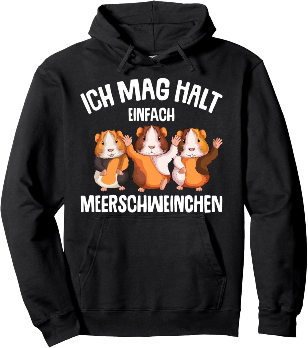Ich mag halt Meerschweinchen Meerschwein Mädchen Kinder Pullover Hoodie
