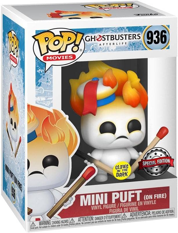 Ghostbusters Funko Afterlife POP! & Tee Box Stay Puft Quality Marshmallows Size L