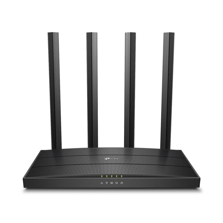 TP-Link Archer C6 Dualband Gigabit WLAN-Router (867Mbit/s 5GHz + 300Mbit/s 2,4GHz, 4 Gigabit LAN-Por