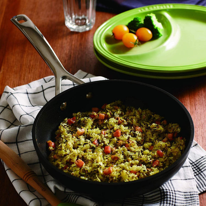 Le Creuset Aluminium-Antihaft hohe Pfanne, Ø 24 cm, Für alle Herdarten inkl. Induktion geeignet, Ant