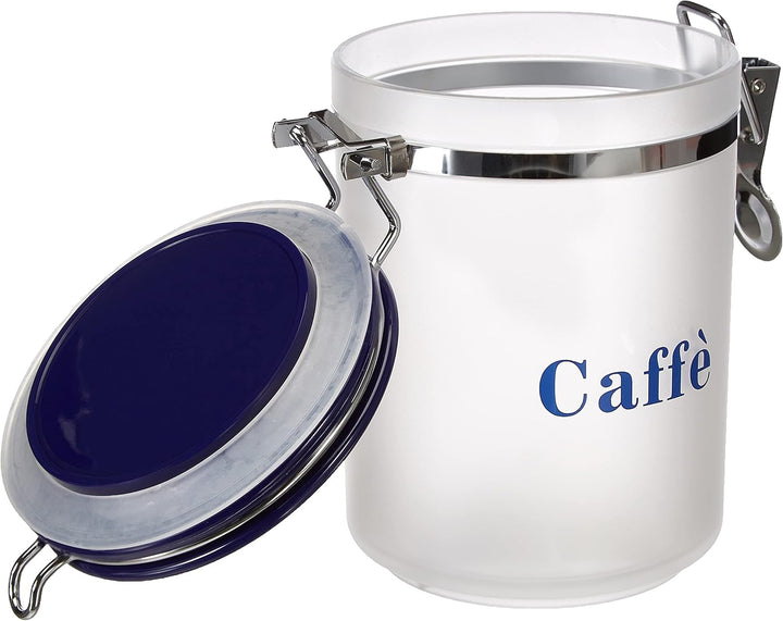 Excèlsa Koffee Vorratsdose, Kunststoff, blau Kaffee, Kaffee