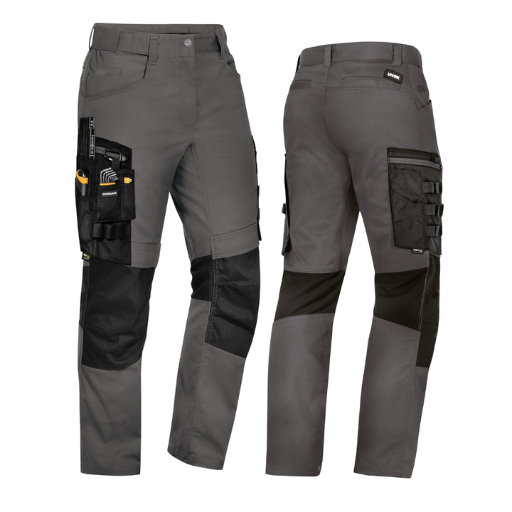 Uvex Echor Bundhose - Herren Arbeitshose mit Stretch-Bund - Cargohose - flexibel & robust 50 Slim Gr