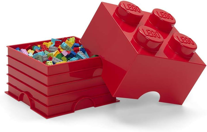 LEGO Storage Brick 4 Medium Red