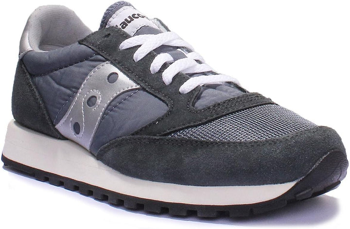 Saucony Jazz Original Vintage Herren Sportschuhe 37 EU Blue Navy Silver, 37 EU Blue Navy Silver