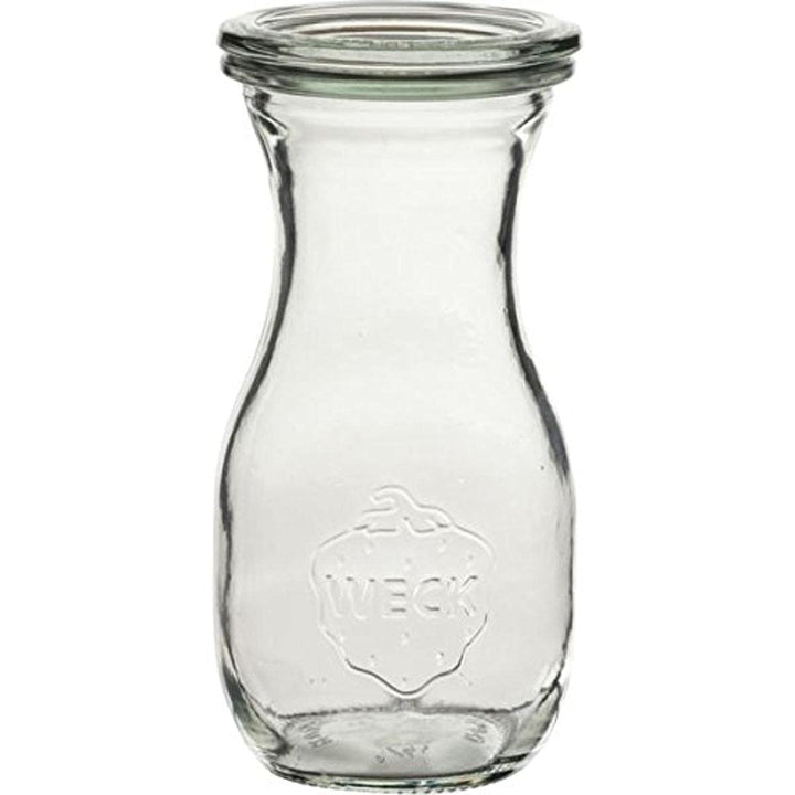 Saftflaschen mit Deckel, Einkochringen und Einweckklammern - Füllmenge: 250 ml - 4 Stück, 250 ml