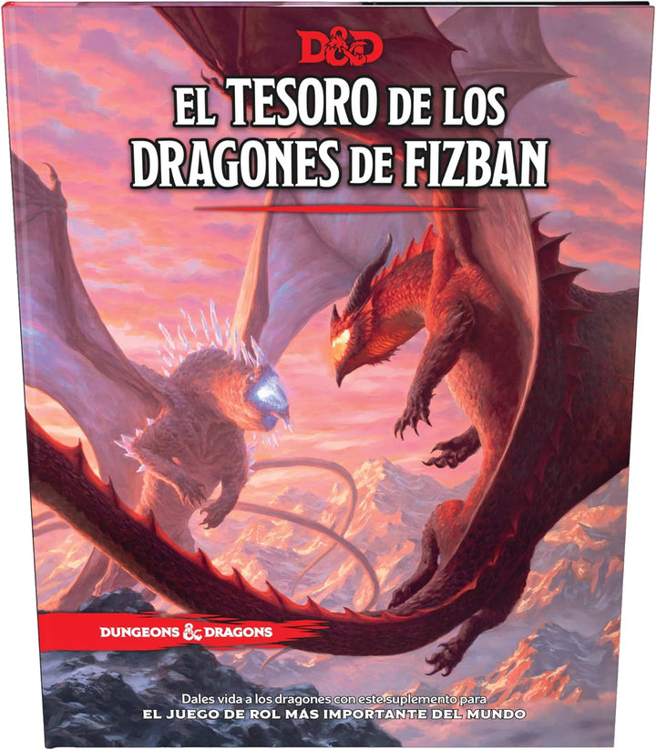 Wizards of the Coast Dungeons &amp; Dragons RPG EL Tesoro de Los Dragones de Fizban *Spanisch*