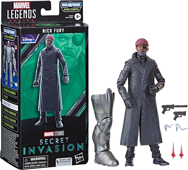 Hasbro Marvel Legends Series Nick Fury, 15 cm grosse Secret Invasion Marvel Legends Action-Figur